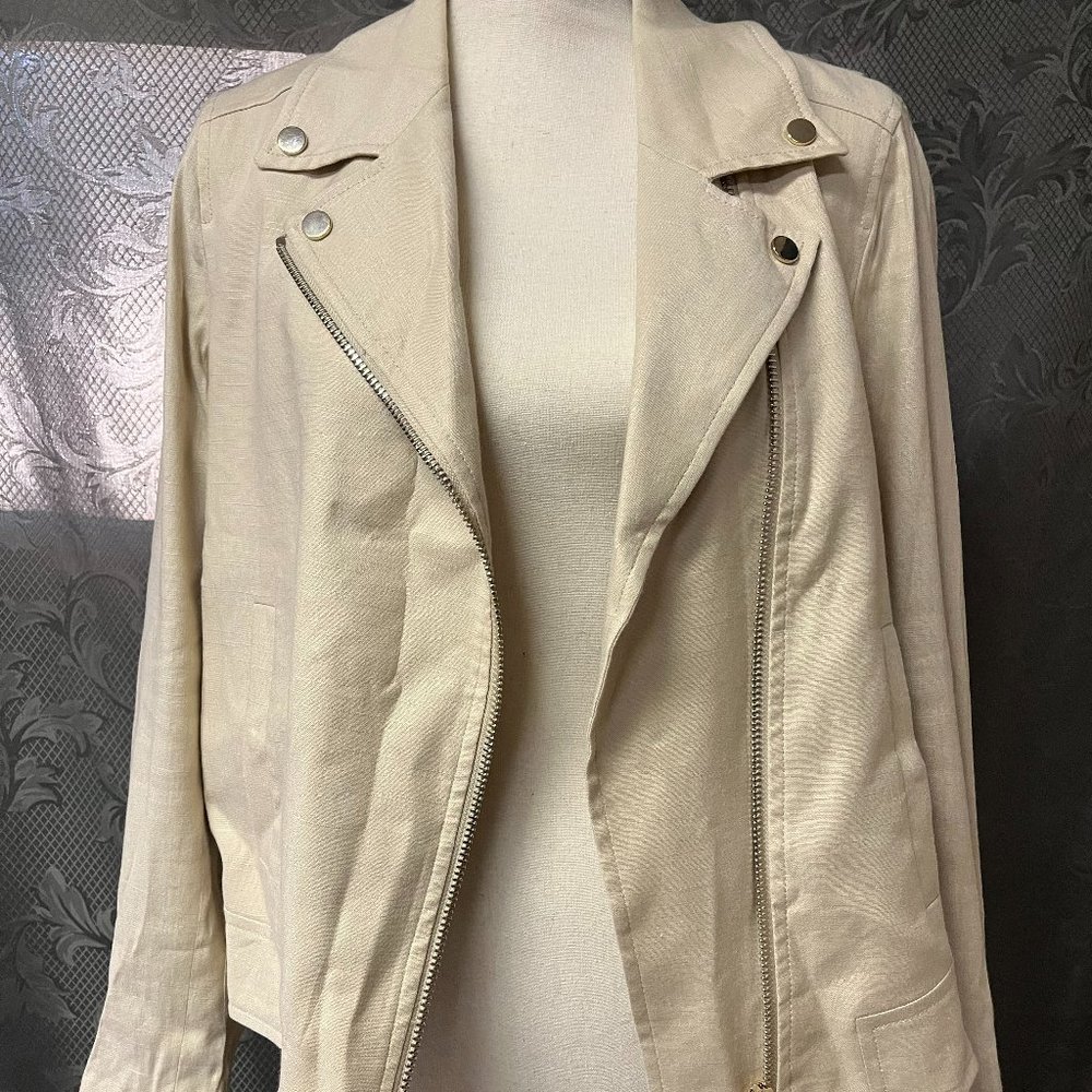 Cuyana Crop Zipper Jacket